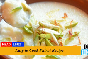 Easy to Cook Phirni Recipe