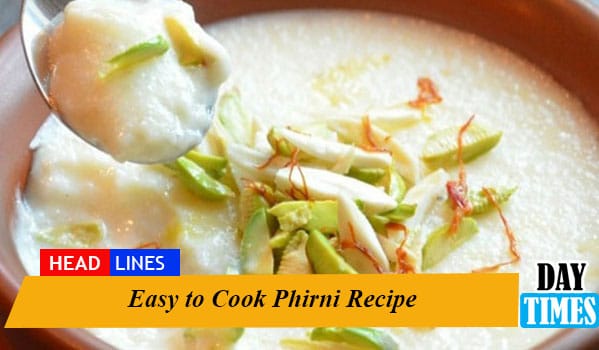 Easy to Cook Phirni Recipe