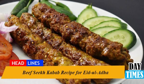 Beef Seekh Kabab Recipe for Eid-ul-Adha