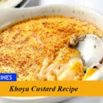 Khoya Custard Recipe