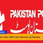 Postal Codes/ ZIP Codes Directory of Pakistan