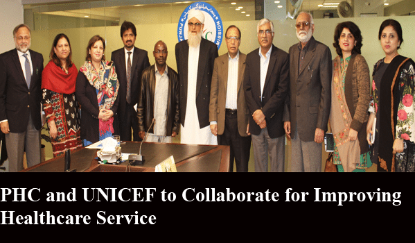 PHC and UNICEF to Collaborate for Improving Healthcare Service