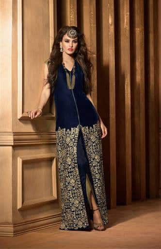 Pakistani Velvet Dresses Designs and Latest Trends