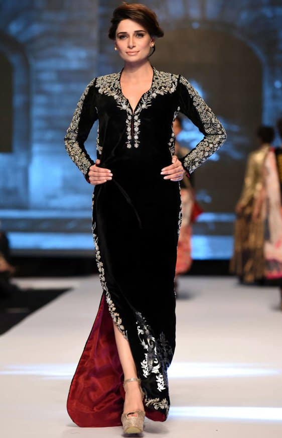 Pakistani Velvet Dresses Designs and Latest Trends