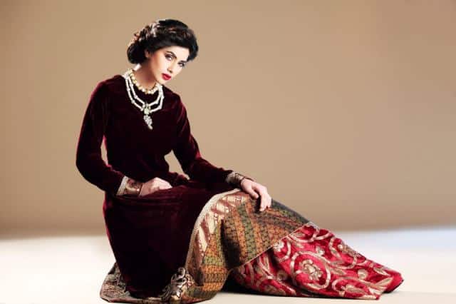 Pakistani Velvet Dresses Designs and Latest Trends