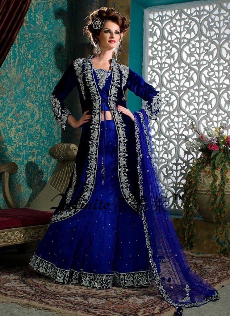 Pakistani Velvet Dresses Designs and Latest Trends