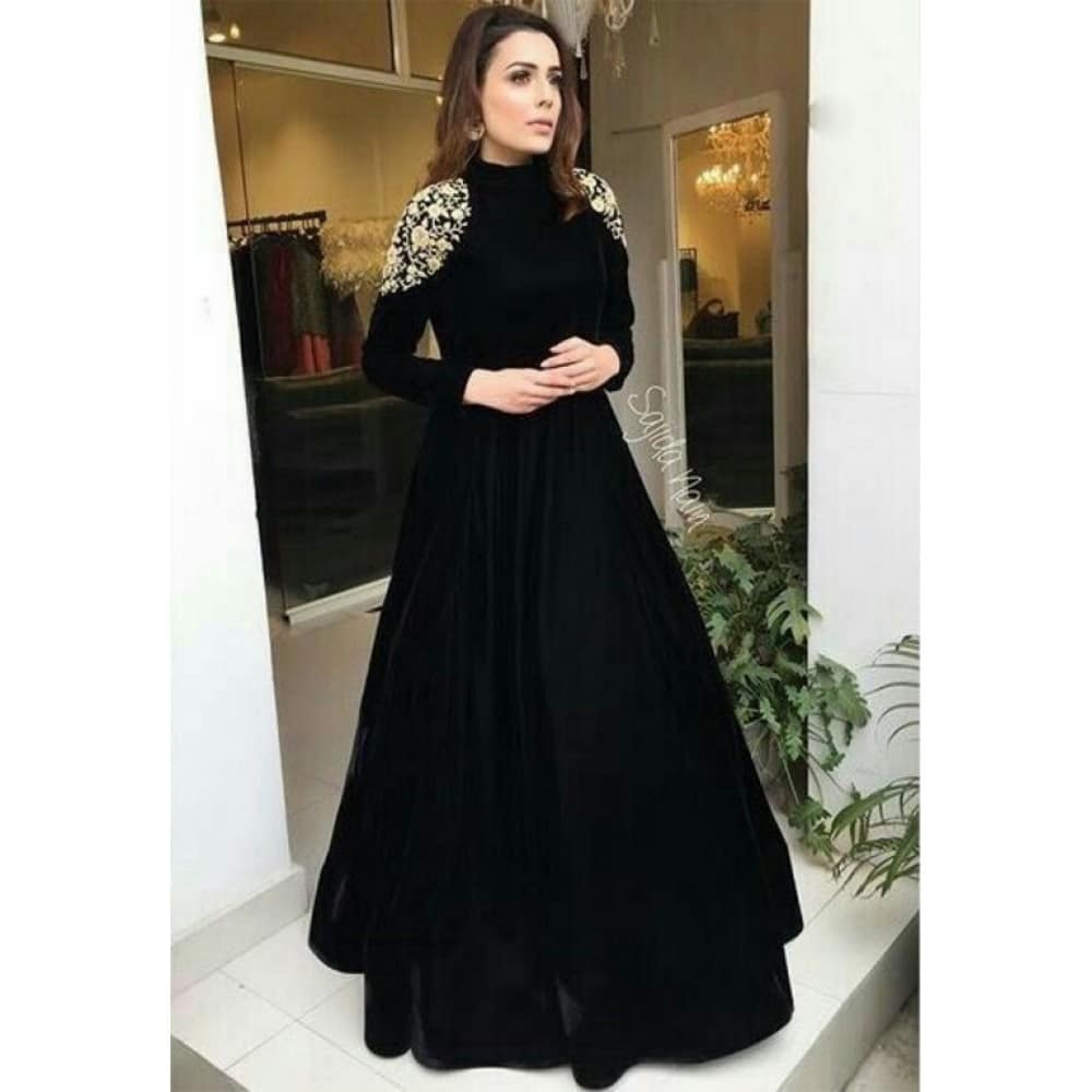 Pakistani-Velvet-Frock