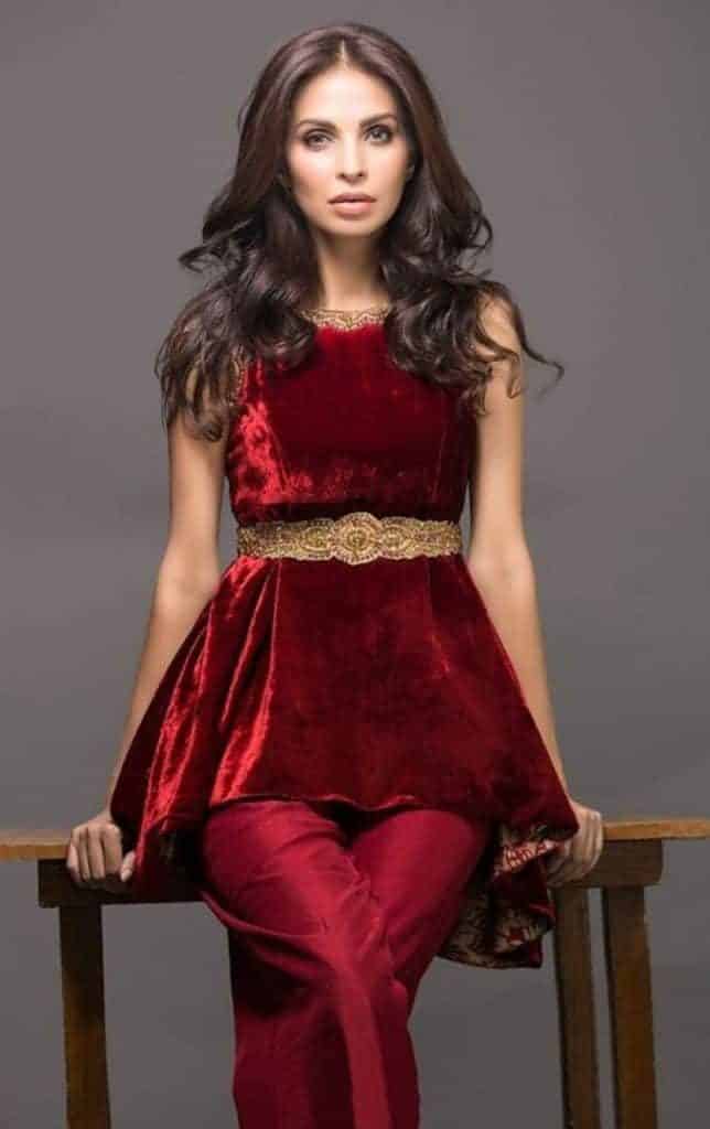 Pakistani-Velvet-Peplum