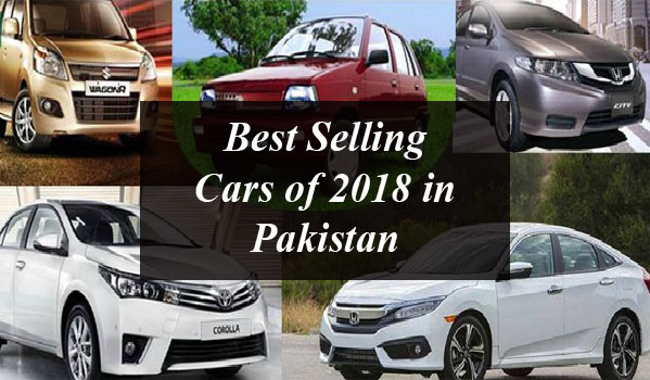 Best Selling Cars of 2018 in Pakistan