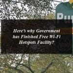 Here’s why Government has Finished Free Wi-Fi Hotspots Facility?