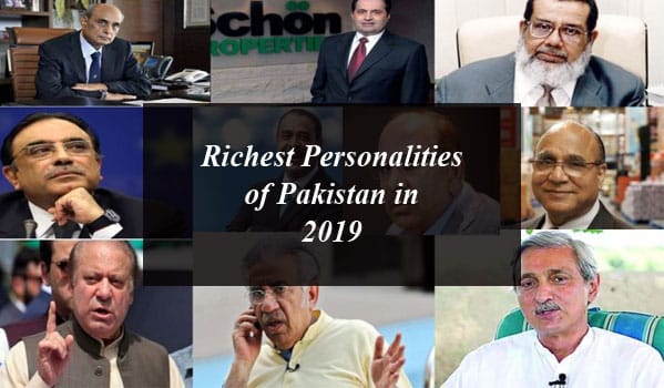 Richest Personalities of Pakistan in 2019