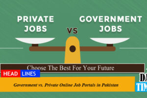 Government vs. Private Online Job Portals in Pakistan