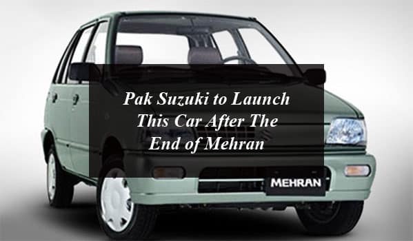 Pak Suzuki to Launch This Car After The End of Mehran