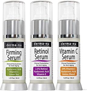 Derma-nu Retinol Serum 2.5% & Vitamin C Serum
