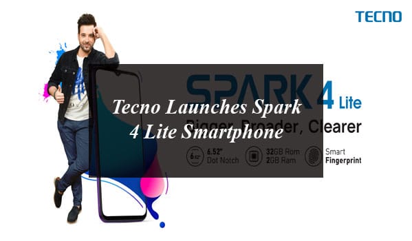 Tecno Launches Spark 4 Lite Smartphone