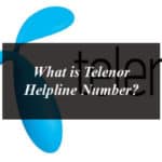 What is Telenor Helpline Number?