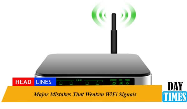 Major Mistakes That Weaken WiFi Signals