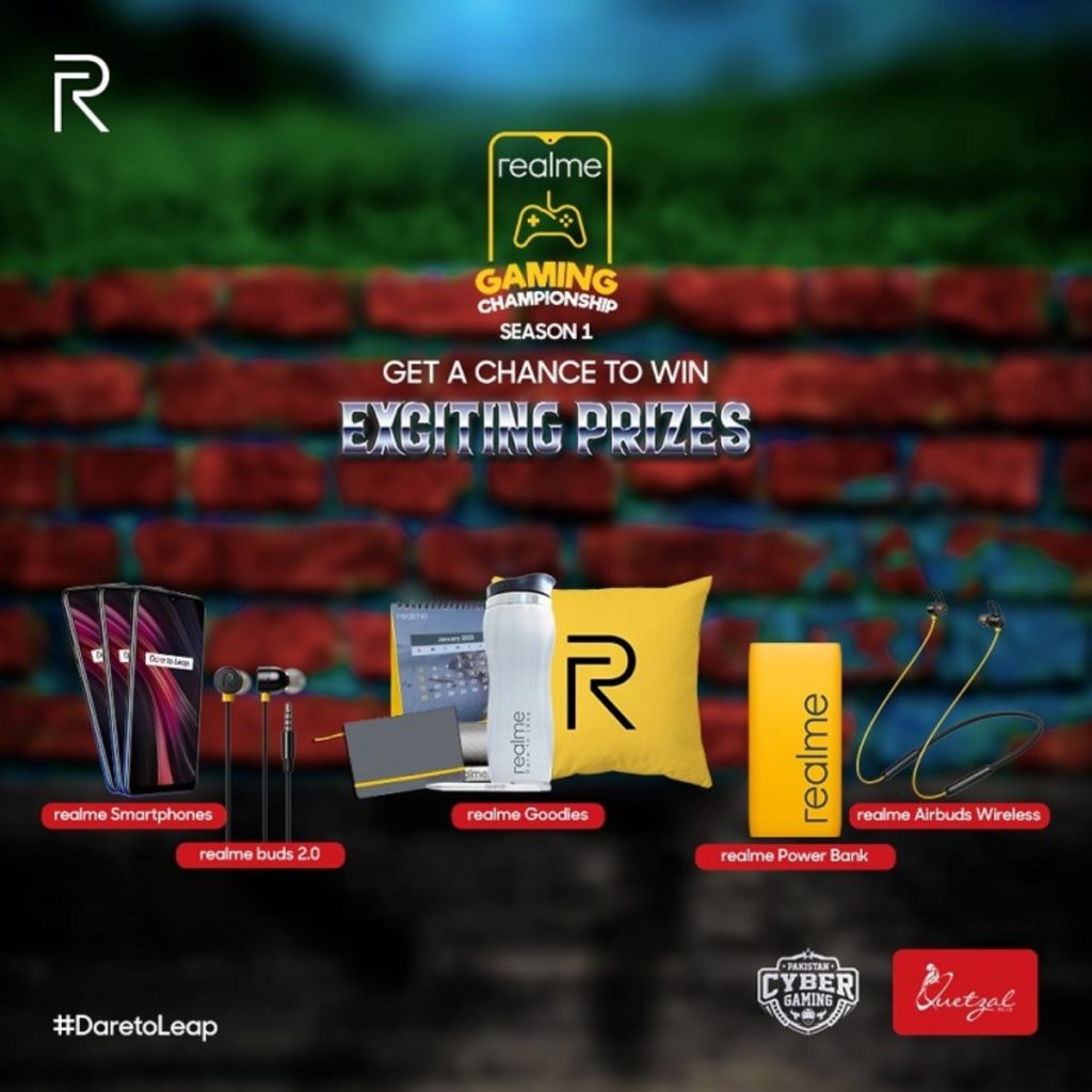 Realme Pakistan Announces Live PUBG Mobile Gaming Tournament