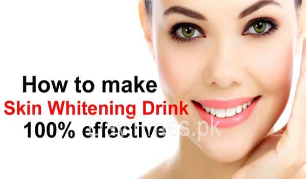 Homemade Full Body whitening Drinks