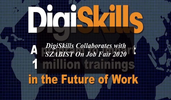 DigiSkills collaborates with SZABIST On Job Fair 2020