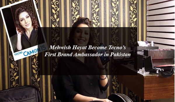 Mehwish Hayat Become Tecno’s First Brand Ambassador in Pakistan