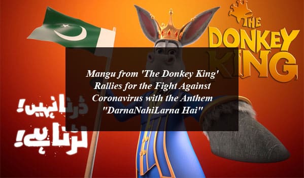 Mangu from 'The Donkey King' Rallies for the Fight Against Coronavirus with the Anthem "DarnaNahiLarna Hai"