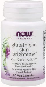 Now Foods Glutathione Skin Whitening Pills