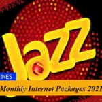 Jazz Monthly Internet Packages 2021
