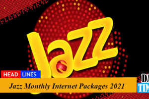 Jazz Monthly Internet Packages 2021