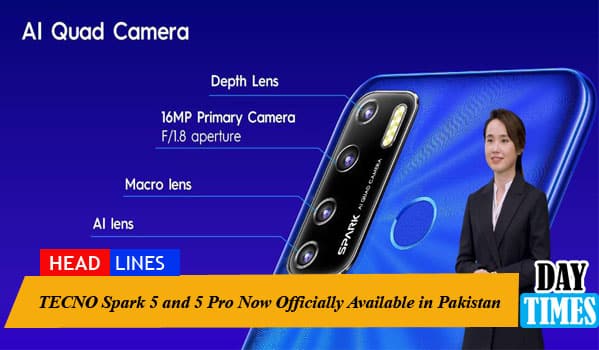 TECNO Spark 5 and 5 Pro Now Officially Available in Pakistan
