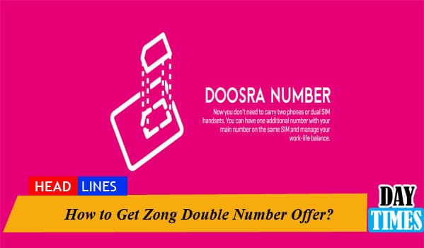 How to Get Zong Double Number Offer?