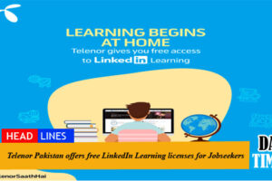 Telenor Pakistan offers free LinkedIn Learning licenses for Jobseekers
