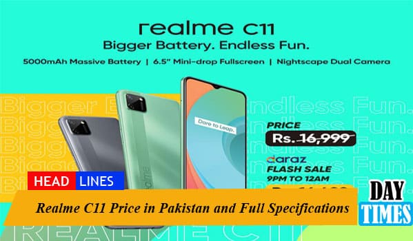 Realme C11 Price in Pakistan and Full Specifications