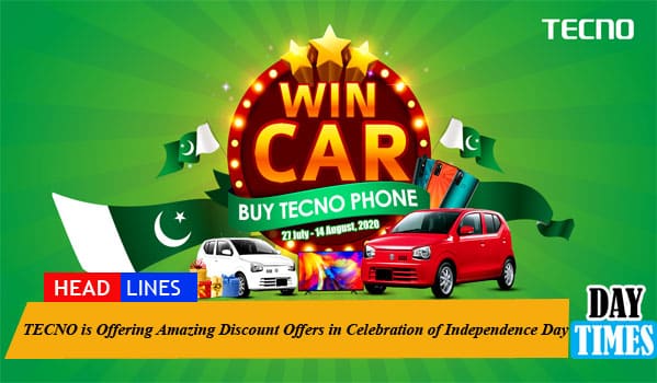 TECNO is Offering Amazing Discount Offers in Celebration of Independence Day