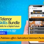 Telenor Pakistan offers Subsidized Internet Packages For the Students of DigiSkills Program