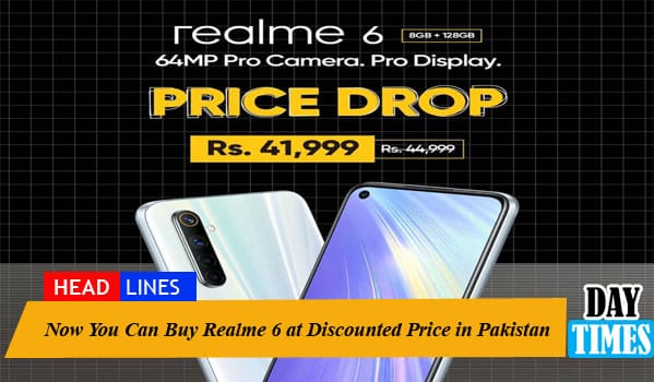 Now You Can Buy Realme 6 at Discounted Price in Pakistan