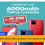Realme C12 With A Massive 6000 mAh Battery is Now Available in Pakistan