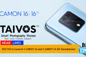 TECNO to Launch CAMON 16 and CAMON 16 SE Smartphones