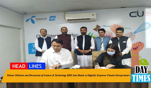 Telenor Pakistan and Directorate of Science & Technology KPK Join Hands to Digitally Empower Female Entrepreneurs