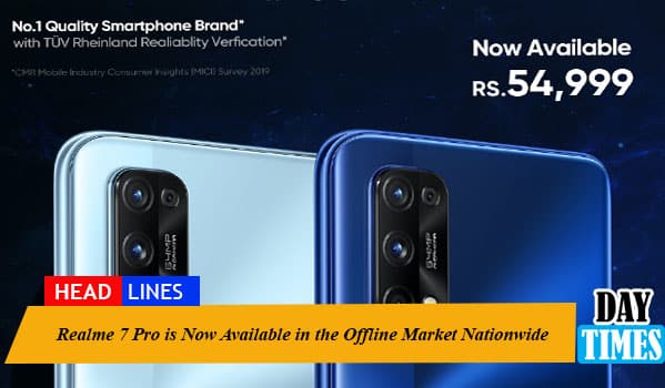 Realme 7 Pro is Now Available in the Offline Market Nationwide
