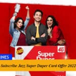 How To Subscribe Jazz Super Duper Card Offer 2022?