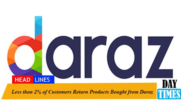 Less than 2% of Customers Return Products Bought from Daraz