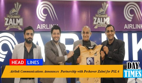 Airlink Communications Announces Partnership with Peshawer Zalmi for PSL 6