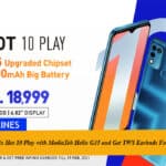 Pre-Order Infinix Hot 10 Play with MediaTek Helio G35 and Get TWS Earbuds For Free