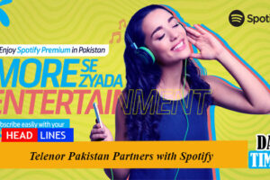 Telenor Pakistan Partners with Spotify