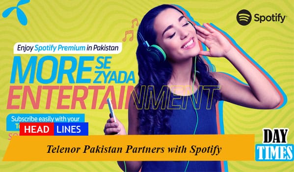Telenor Pakistan Partners with Spotify