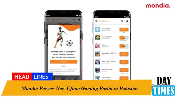 Mondia Powers New Ufone Gaming Portal in Pakistan
