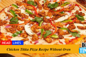Chicken Tikka Pizza Recipe Without Oven