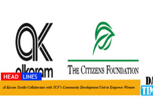 Al Karam Textile Collaborates with TCF's Community Development Unit to Empower Women