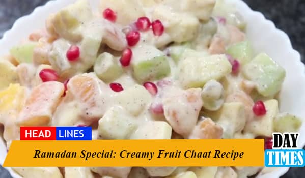 Creamy Fruit Chat Recipe